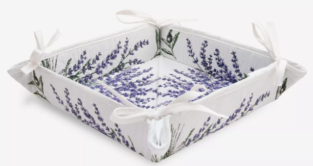 Provencal bread basket, Jacquard (Castillon. raw)